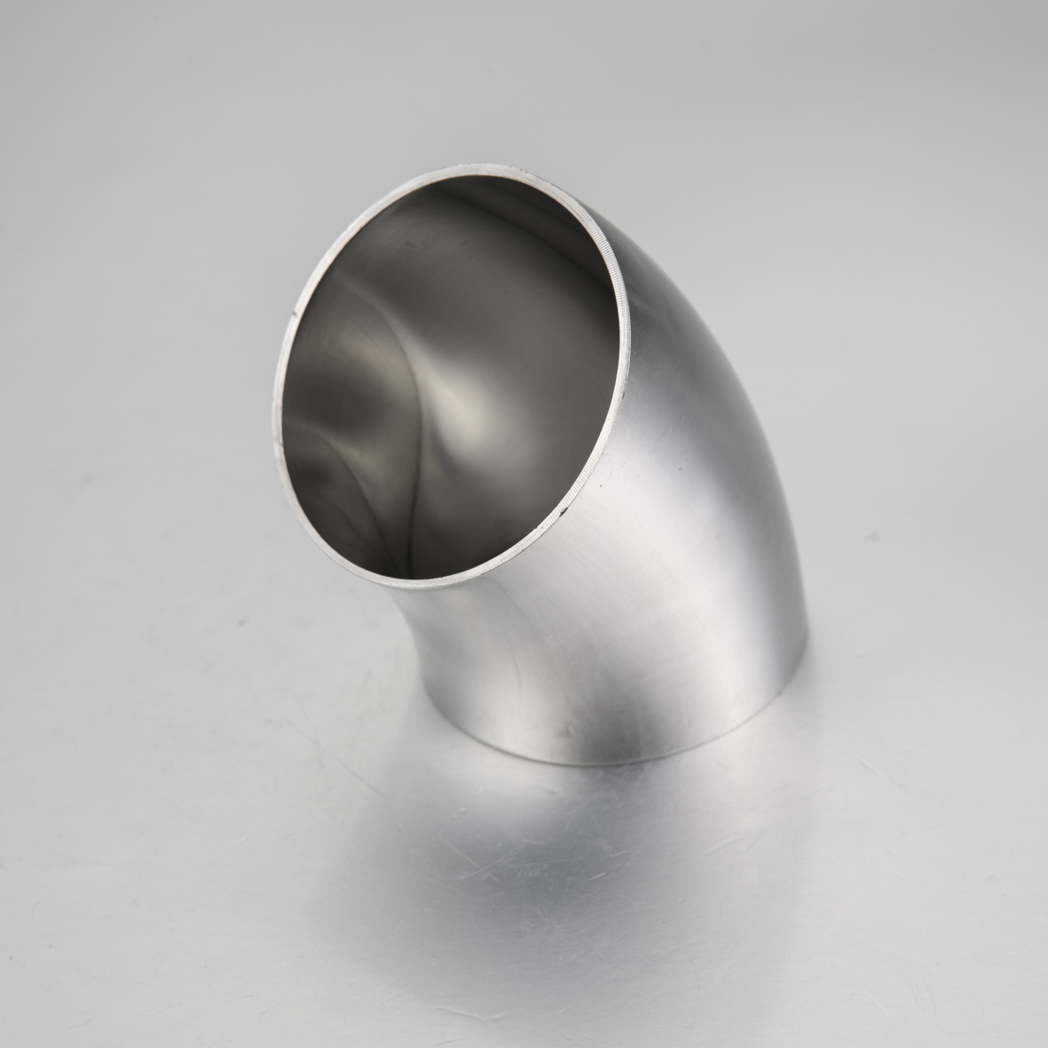 Stainless Steel Sanitary 45 Degree Welded Elbow Buy sanitary fittings